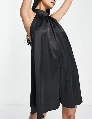 Salopeta ASOS, negru Negru