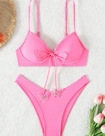 Costum de baie SHEIN, roz Roz