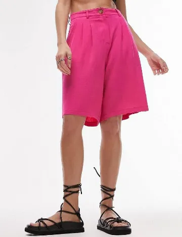 Pantaloni scurti Top Shop, roz Roz