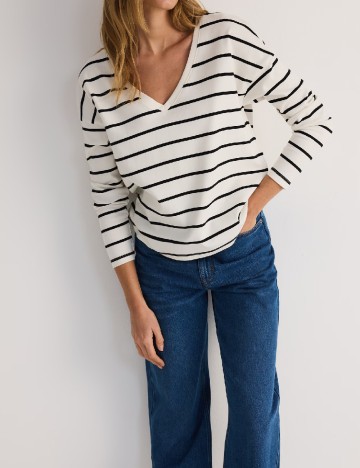 Bluza Reserved, alb