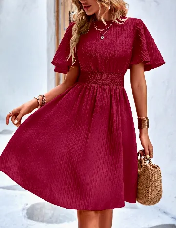 Rochie scurta SHEIN, visiniu