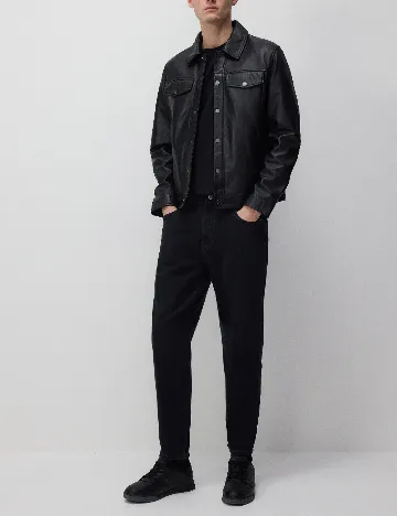 Blugi Reserved, negru Negru