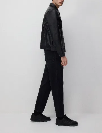 Blugi Reserved, negru Negru