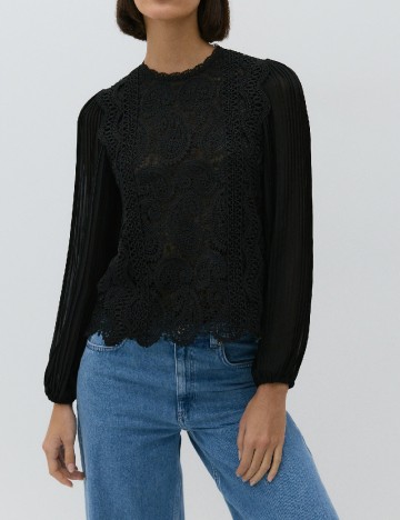 Bluza Reserved, negru