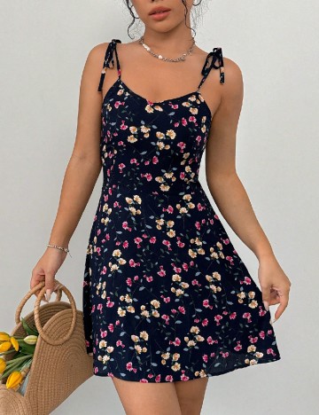 Rochie scurta SHEIN, bleumarin