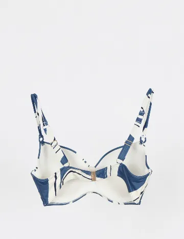 Sutien de baie Triumph, albastru