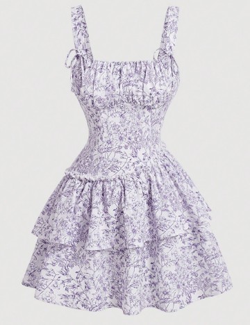 Rochie scurta SHEIN, lila