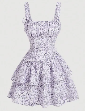 Rochie scurta SHEIN, lila