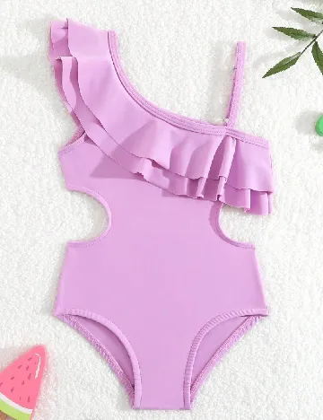 Costum de baie Shein Kids, mov Mov