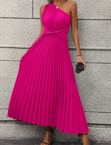 Rochie lunga SHEIN, magenta