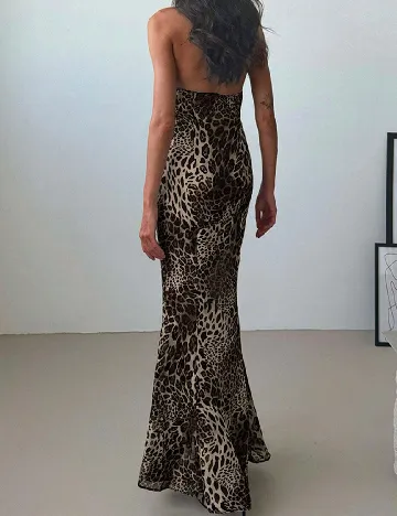 Rochie lunga SHEIN, animal print