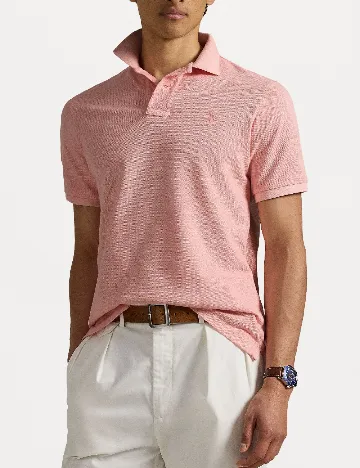 Tricou Polo Ralph Lauren, roz Roz
