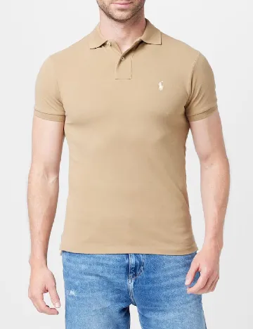 Tricou Polo Ralph Lauren, maro Maro