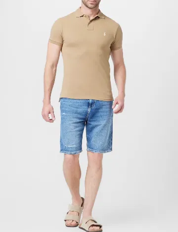 Tricou Polo Ralph Lauren, maro Maro