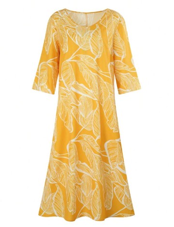 Rochie lunga SHEIN, galben
