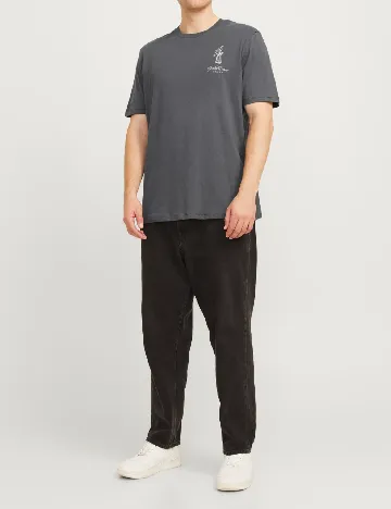 Tricou Jack&Jones Plus Size Men, gri Gri