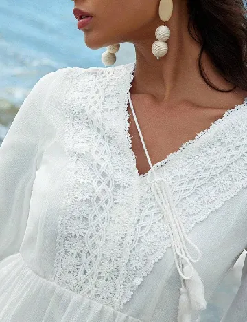 Rochie scurta SHEIN, alb
