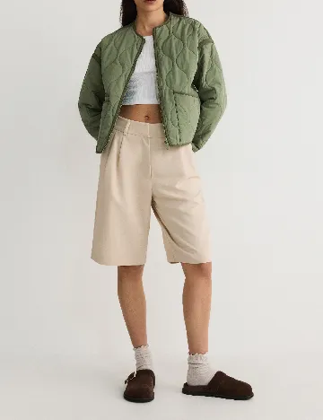 Geaca Reserved, verde Verde