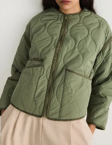 Geaca Reserved, verde Verde