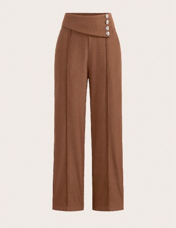 Pantaloni SHEIN, maro