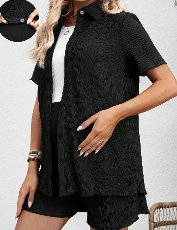 Compleu SHEIN Maternity, negru Negru