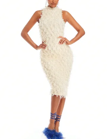 Rochie medie SHEIN, crem Crem