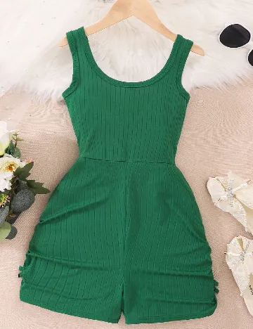 Salopeta Shein Kids, verde Verde