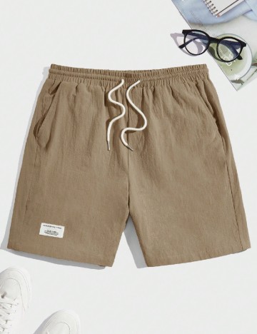 Pantaloni scurti SHEIN, maro