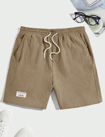 Pantaloni scurti SHEIN, maro Maro