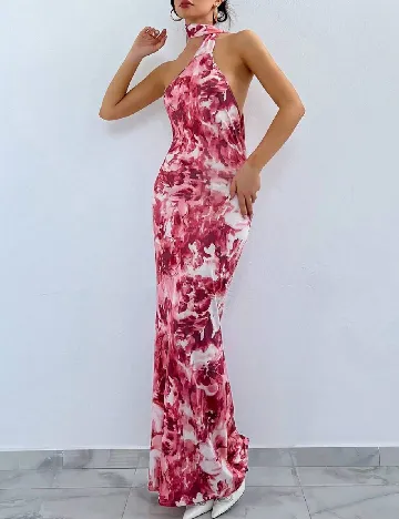 Rochie lunga SHEIN, roz Roz