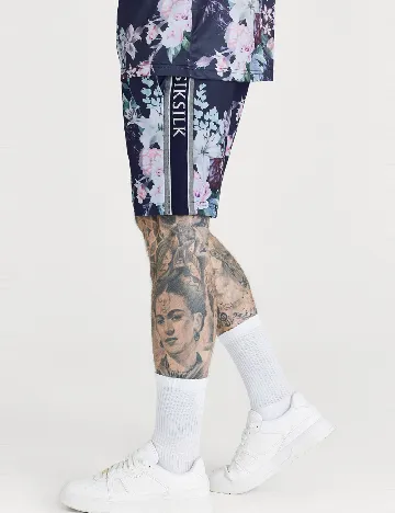 Pantaloni scurti SikSilk, bleumarin Albastru