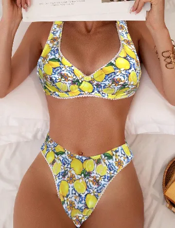 Costum de baie SHEIN, mix culori Mix culori