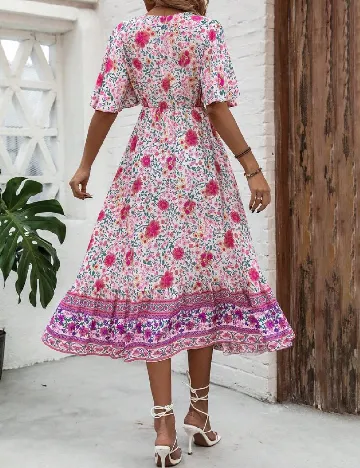 Rochie medie SHEIN, floral Floral print