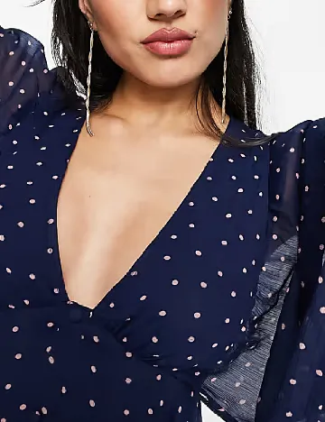 Rochie scurta ASOS, bleumarin Albastru