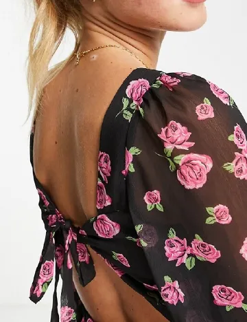 Salopeta Miss Selfridge, negru Negru