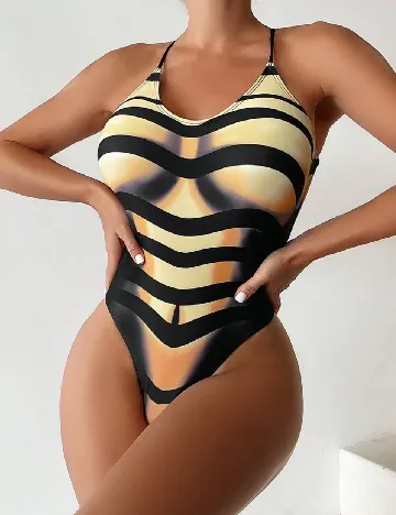 Costum de baie SHEIN, mix culori Mix culori