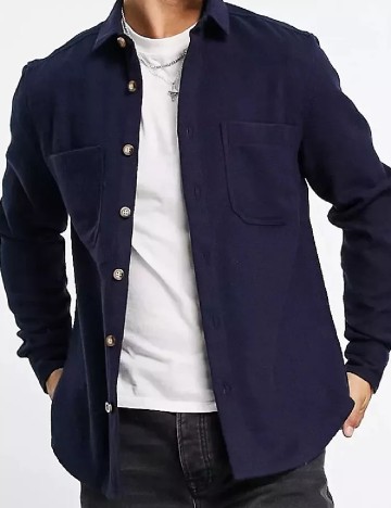 Jacheta ASOS, bleumarin