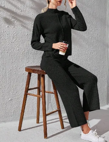 Compleu SHEIN, negru Negru