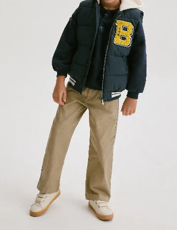 Pantaloni Reserved, bej Crem