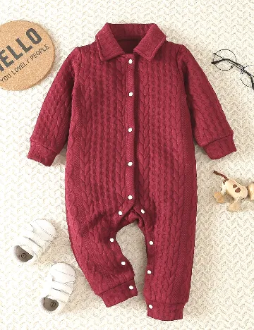 Salopeta Shein Kids, visiniu Rosu