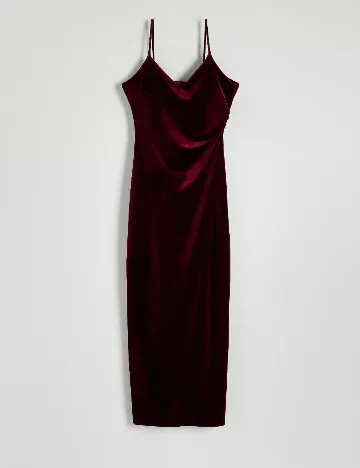 Rochie lunga Reserved, visiniu Rosu