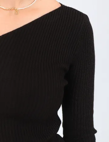Top Miss Selfridge, negru Negru