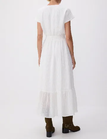 Rochie medie Reserved, alb