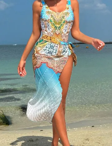 Costum de baie SHEIN, mix culori