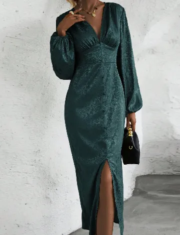 Rochie medie SHEIN, turcoaz Verde