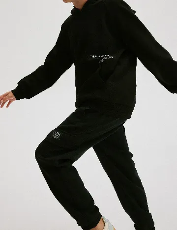 Pantaloni Reserved, negru Negru