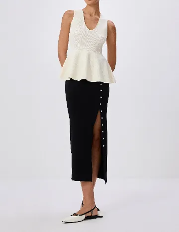 Bluza Reserved, ecru