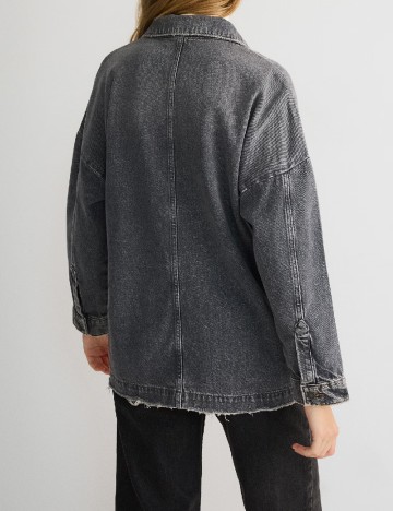 Jacheta Oversize Reserved, gri