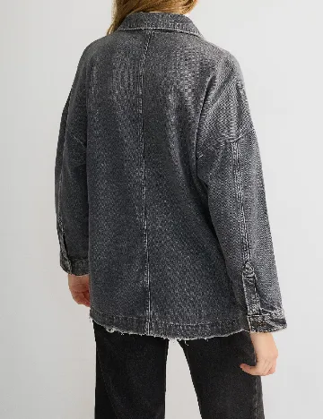 Jacheta Oversize Reserved, gri Gri