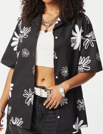 Camasa SHEIN, negru